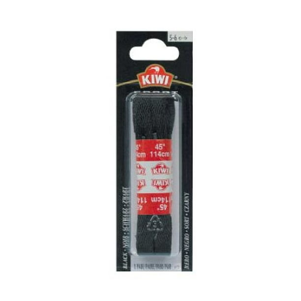 Kiwi Shoe Lace Lot of 2 NEW Kids Sport 36" Flat Black Shoelace Kiwi Shoe Lace Lot of 2 NEW Kids Sport 36" Flat Black Shoelace